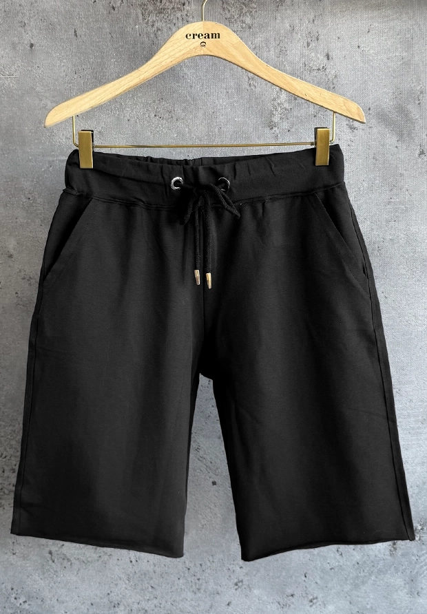 MEGI CZARNE SPODENKI SHORTY / BARDZO WYGODNE / P1573