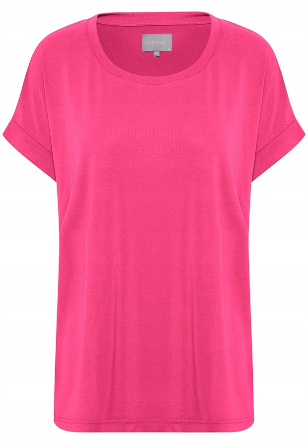 CULTURE FUKSJOWY T-SHIRT / CENA SUGEROWANA 170 PLN / 38-M
